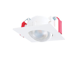 Halo HLA3S05FL9301EMWR 3" Adjustable Canless Direct Mount 3000K CCT - Square - Ready Wholesale Electric Supply and Lighting