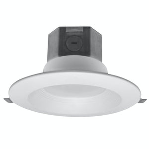 EnVisionLED LED-DLJBX-4B-11W-5CCT-WH 4" J-Box Round Downlight: SnapTrim-Line - Ready Wholesale Electric Supply and Lighting