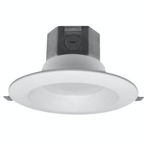 EnVisionLED LED-DLJBX-4B-11W-5CCT-WH 4" J-Box Round Downlight: SnapTrim-Line - Ready Wholesale Electric Supply and Lighting