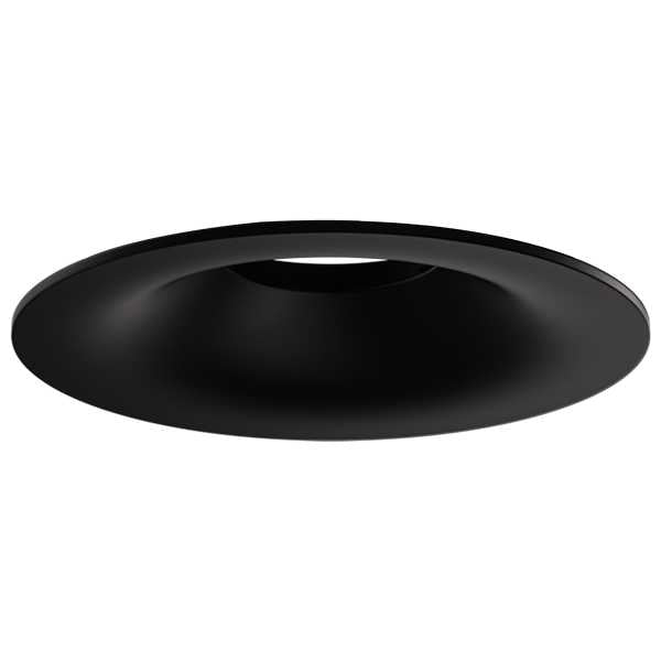 ELCO EKCL4172B Pex™ 4" Round Curved Reflector All Black Ready