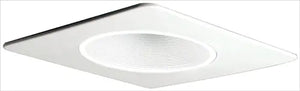 ELCO EL2994 4" Square Trim with Deep Phenolic Baffle and Metal Ring - Ready Wholesale Electric Supply and Lighting