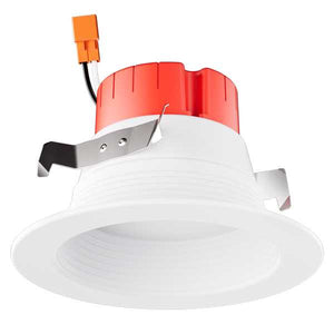 ELCO EL410CT5W 4" Round LED Baffle Inserts with 5-CCT Switch - Ready Wholesale Electric Supply and Lighting