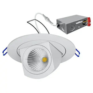 EnVisionLED 4" Scoop Downlight (Canless) White Round Module - Ready Wholesale Electric Supply and Lighting