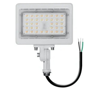 EnVisionLED LED-ARL-30W-30K-WH-KN Area Flood: M-Line 1/2" Knuckle - Ready Wholesale Electric Supply and Lighting