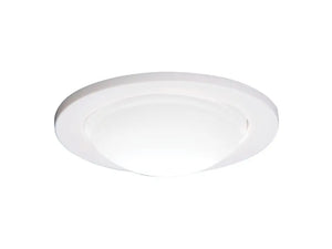 Halo 952PS 4" Trim, Lensed Showerlight, White Trim with Frost Dome Glass Lens - Ready Wholesale Electric Supply and Lighting