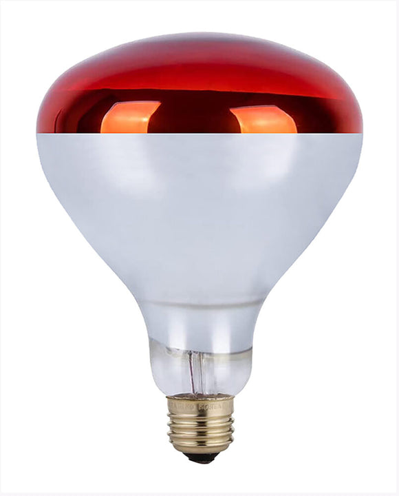 Cyber Tech Lighting IB250R40RDHL 250W Red R40 Infrared Heat Lamp - Ready Wholesale Electric Supply and Lighting