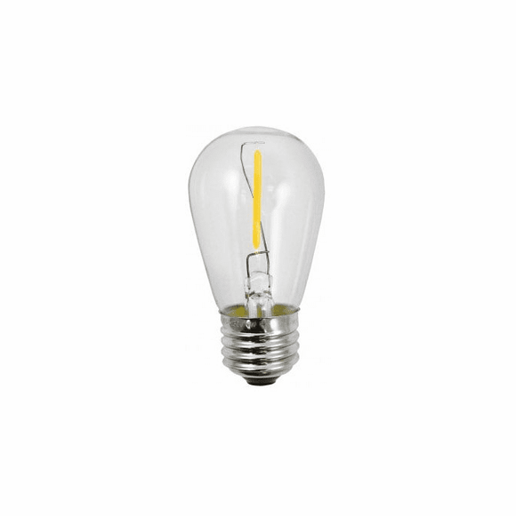 Cyber Tech Lighting LB10S14-WW-2PK 1W 3000K S14 LED Bulb 2 Pack - Ready Wholesale Electric Supply and Lighting