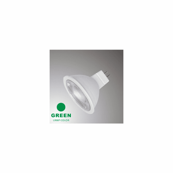 Cyber Tech Lighting LB25MR16/GR Green LED Bulb - Ready Wholesale Electric Supply and Lighting