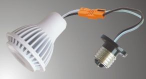 Cyber Tech Lighting LC7PAR16-ECO/DL 7W LED PAR16 E26 Orange Plug Base for 3" & 4" Trims 5000K 90 CRI - Ready Wholesale Electric Supply and Lighting
