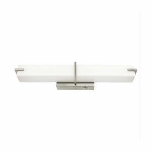Cyber Tech Lighting V24SQB-NS/CCT 24" 25W LED Square Vanity Nickel Satin-Backplate 3000K, 4000K, 5000K - Ready Wholesale Electric Supply and Lighting