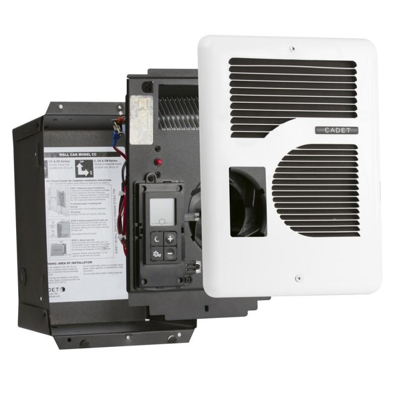 Cadet CEC163TW - Energy Plus Electric Wall Heater - Complete Unit w/Th –  Ready Wholesale Electric Supply and Lighting