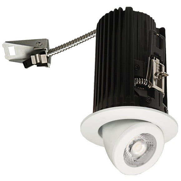 Elco - 2 Round Pull-Down Teak LED Light Engine - Ready Wholesale Electric Supply and Lighting