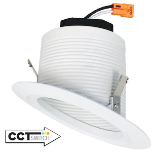 Elco Lighting 4" Sloped Ceiling LED Baffle Insert - Ready Wholesale Electric Supply and Lighting