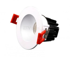 EnVisionLED LED-DLJBX-2-8W-5CCT-W/W-S - 2" White SnapTrim Canless Downlight 5CCT Round - Ready Wholesale Electric Supply and Lighting
