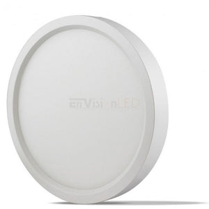 EnVisionLED LED-SLDSK-5R-10W-TRI - 5" SlimLine Round Surface Mount CCT Selectable - Ready Wholesale Electric Supply and Lighting