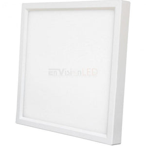 EnVisionLED LED-SLDSK-7SQ-15W-TRI - 7" SlimLine Square Surface Mount CCT Selectable - Ready Wholesale Electric Supply and Lighting