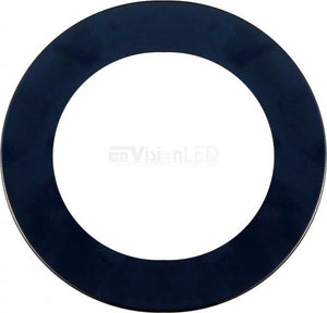 EnVisionLED SLPNL-6R-TRIM-BLK - 6" Panel Downlight Black Trim Round - Ready Wholesale Electric Supply and Lighting