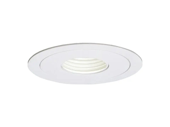 HALO 1419W White Baffle with White Trim Ring - Ready Wholesale Electric Supply and Lighting