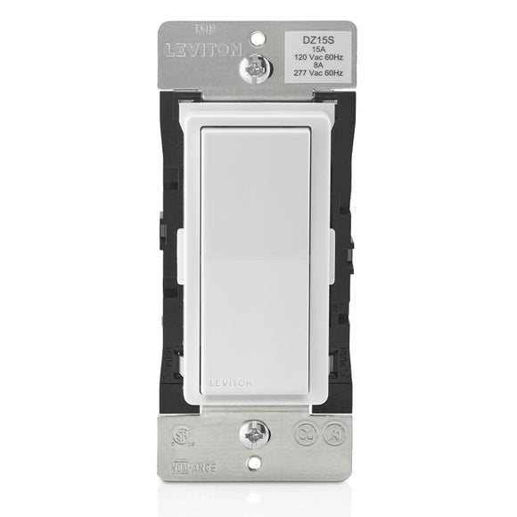 Leviton DZ15S-1BZ - 15A Decora Smart with Z-Wave Plus Technology Switch - Ready Wholesale Electric Supply and Lighting
