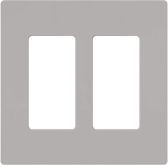 Lutron CW-2 Claro Designer Gloss 2-Gang Wall Plate - Ready Wholesale Electric Supply and Lighting