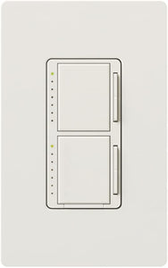 Lutron MA-L3S25 Maestro Single Pole, Dual Dimmer and Switch - Ready Wholesale Electric Supply and Lighting