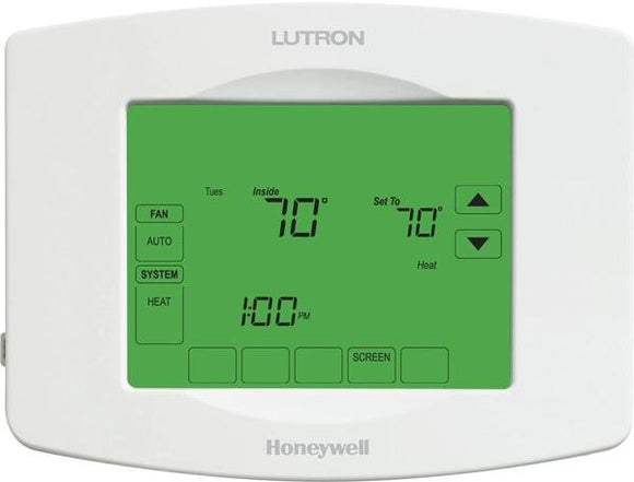 Lutron RadioRA 2 LR-HWLV-HVAC TouchPRO Wireless thermostat - Ready Wholesale Electric Supply and Lighting