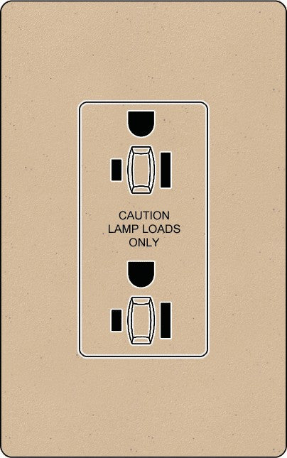 Lutron SCR-15-DDTR Designer Style (Satin) 15A Dual-Dimming Tamper Resistant Receptacle - Ready Wholesale Electric Supply and Lighting