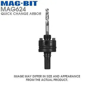 MAG-BIT MAG624-624.9004 3/8" Hex QC Quick Change Arbors - Ready Wholesale Electric Supply and Lighting