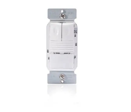 Wattstopper PW-200-B PIR Wall Switch Occupancy Sensor, 2 Relays, 120/277V, Black - Ready Wholesale Electric Supply and Lighting