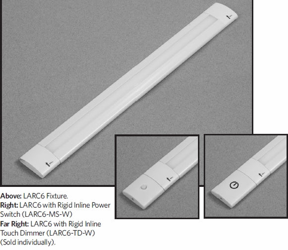 GM Lighting LARC6 Dimmable LED Linear Lightbar