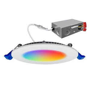 EnVisionLED 4" SlimLine LED Slim Panel Downlights (RGB+CW) - Ready Wholesale Electric Supply and Lighting