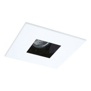HALO 1484MW 4" Square Pinhole, Open, 35 degree Tilt, Brushed Nickel - Ready Wholesale Electric Supply and Lighting