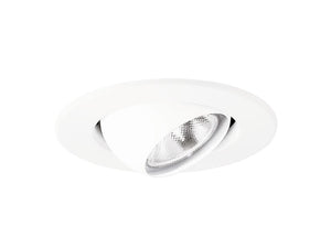 Halo 4002WH 4" White Adjustable Eyeball, 30-degree tilt - Ready Wholesale Electric Supply and Lighting