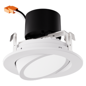Elco EL416CT5W 4" LED Adjustable Gimbal Insert 700lm - White - Ready Wholesale Electric Supply and Lighting