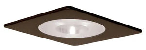 ELCO EL2915 4" Square Shower Trim with Frosted Pinhole Glass - Ready Wholesale Electric Supply and Lighting