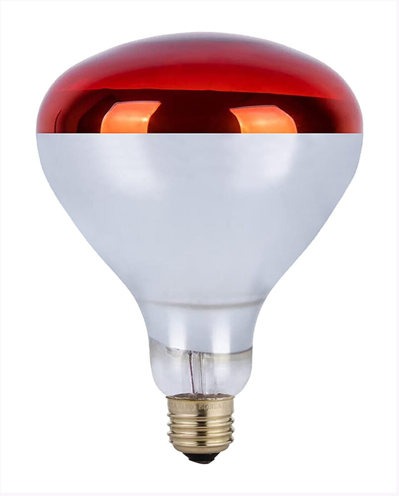 Cyber Tech Lighting IB250R40RDHL 250W Red R40 Infrared Heat Lamp ...