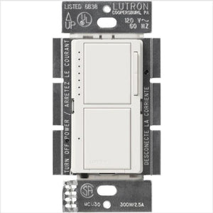 Lutron MACL-L3S25 Maestro Dual LED+ Digital Fade Dimmer/Digital Switch - Ready Wholesale Electric Supply and Lighting