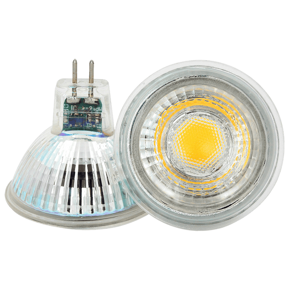ABBA Lighting MR16 5W 3000K Glass LED Light Bulb - Ready Wholesale Electric Supply and Lighting