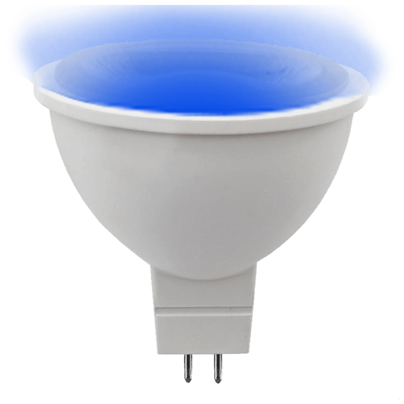 ABBA Lighting MR16 5W LED Color Blue Light Bulbs - Ready Wholesale Electric Supply and Lighting