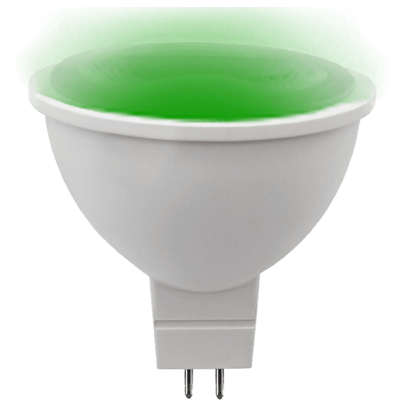 ABBA Lighting MR16 5W LED Color Green Light Bulbs - Ready Wholesale Electric Supply and Lighting