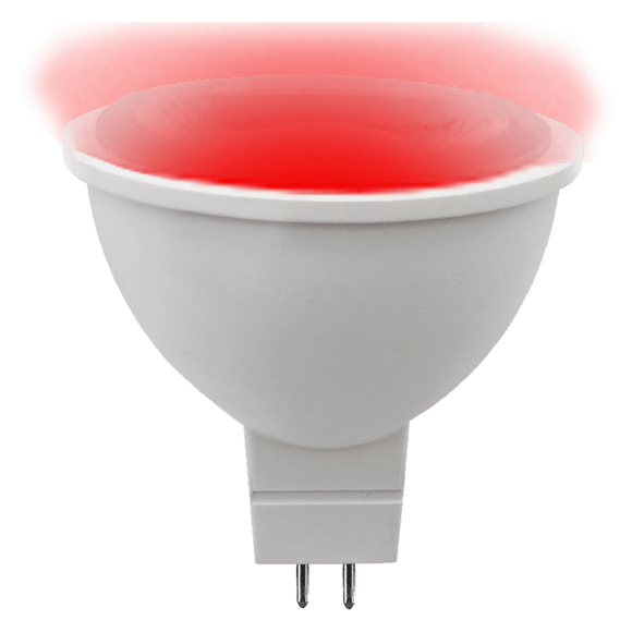 ABBA Lighting MR16 5W LED Color Red Light Bulbs - Ready Wholesale Electric Supply and Lighting