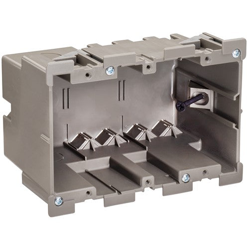 Morris ST3 SmarToggle Wall Boxes The Only Stud/No-Stud Solution (3 Gang) - Ready Wholesale Electric Supply and Lighting