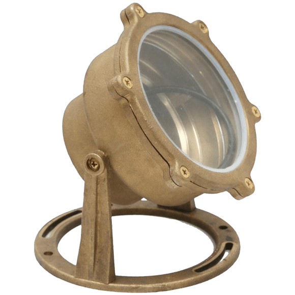 ABBA Lighting ULB02 Brass Underwater Light - Ready Wholesale Electric Supply and Lighting