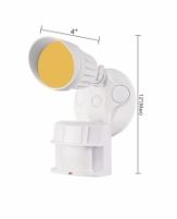 Cyber Tech Lighting LF10MH1 10W Single Head LED 180 Degree Motion Sensor Security Light 5000K - Ready Wholesale Electric Supply and Lighting