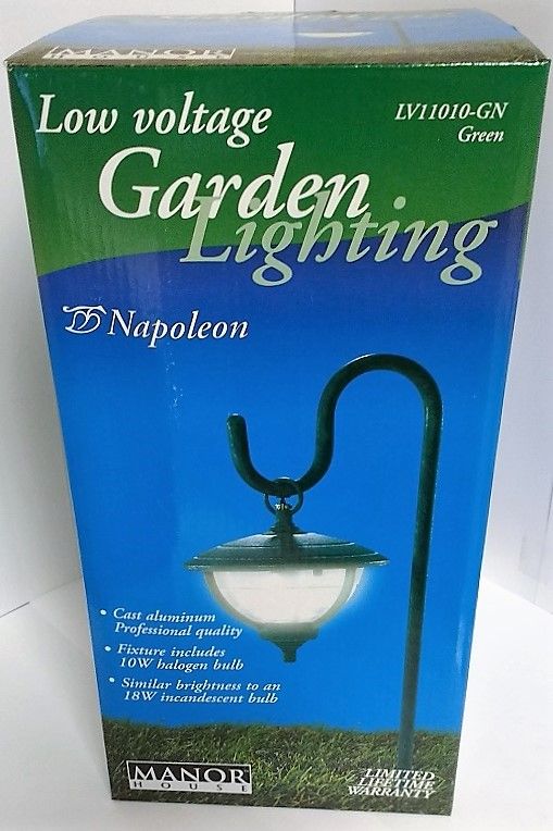RWES LV11010GN(Green) Low Voltage garden Lighting - NAPOLEON - Ready Wholesale Electric Supply and Lighting