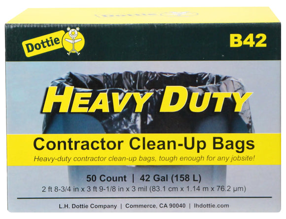 Dottie B42  42 Gal Contractor Clean-Up Bag - Ready Wholesale Electric Supply and Lighting
