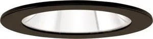 ELCO EL1411BZ 4" Adjustable Shower Trim with Clear Reflector and Lens Trim - All Bronze - Ready Wholesale Electric Supply and Lighting