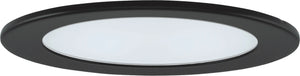 ELCO EL1412B 4" Adjustable Shower Trim with Clear Reflector and Frosted Lens Trim - All Black - Ready Wholesale Electric Supply and Lighting