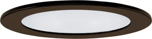 ELCO EL1412BZ 4" Adjustable Shower Trim with Clear Reflector and Frosted Lens Trim - All Bronze - Ready Wholesale Electric Supply and Lighting