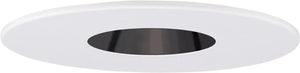 ELCO EL1429B 4" Adjustable Pinhole with Reflector Trim - Black with White Trim - Ready Wholesale Electric Supply and Lighting